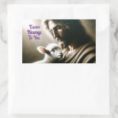 Jesus With Lamb Sticker (Bag)