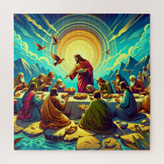 Jesus with the 12 desiples Puzzle