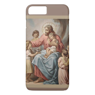 Jesus with the Children Boys Girls iPhone 8 Plus/7 Plus Case