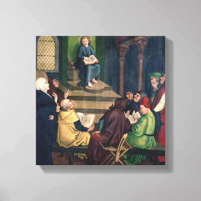 Jesus with the Doctors Canvas Print (Front)
