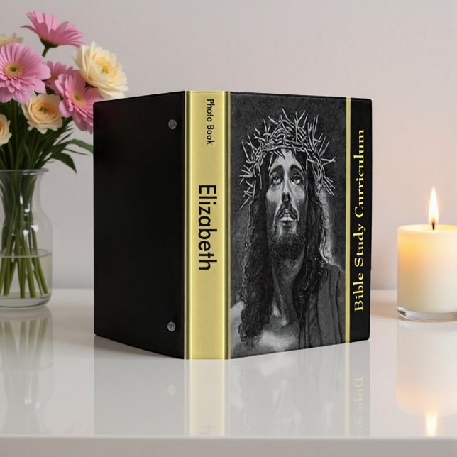 Jesus with thorns bible study guide mini binder (Creator Uploaded)