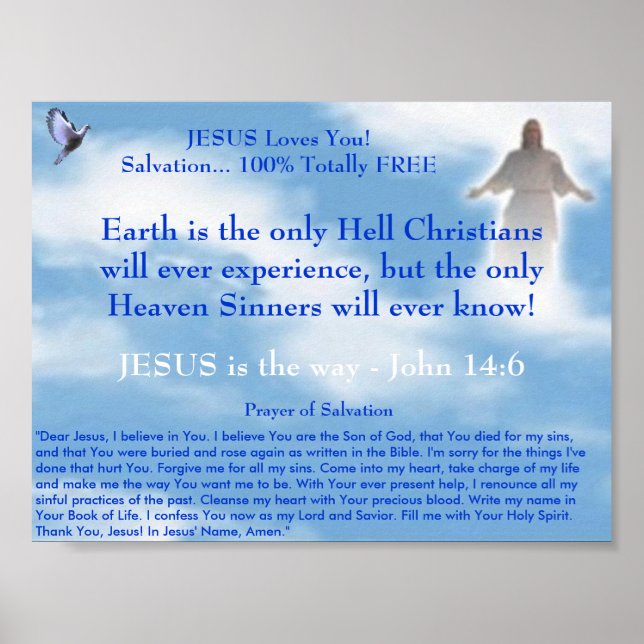 JESUS Witnessing Poster (Front)