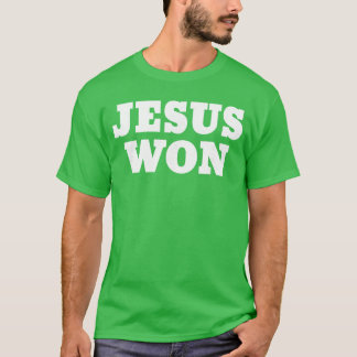Jesus Won retro gift T-Shirt