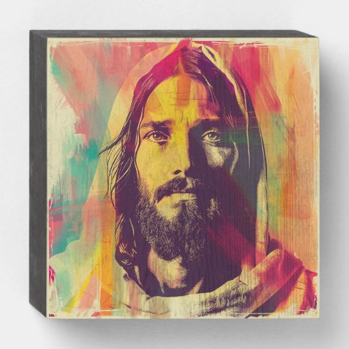 Jesus Wood Box Home Decor Art