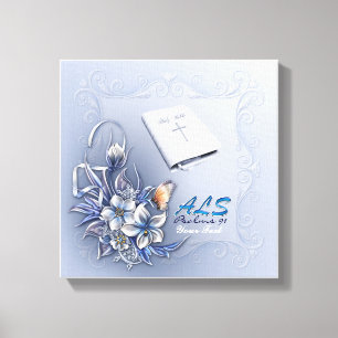 Jesus Word (ALS) Premium Wrapped Canvas (Gloss) Print