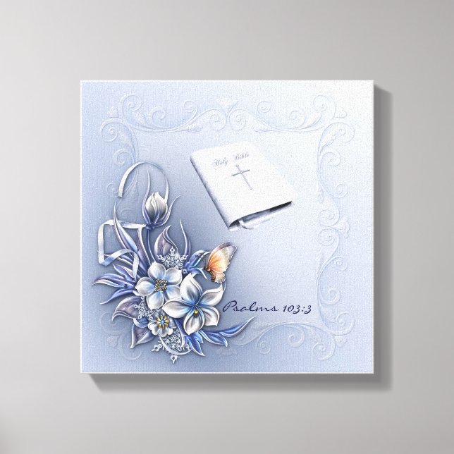 Jesus Word  Premium Wrapped Canvas (Gloss) Print (Front)