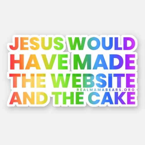 Jesus Would Sticker