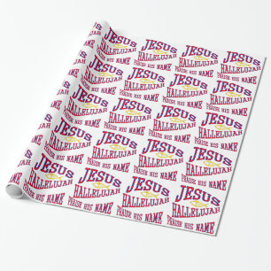 jesus wrapping paper