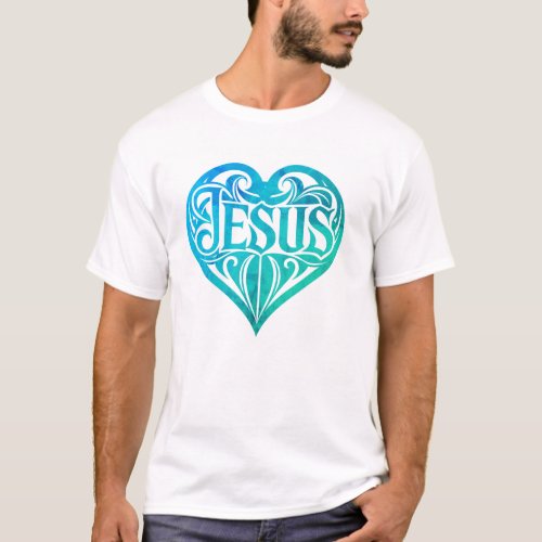 Jesus write logo  T_Shirt