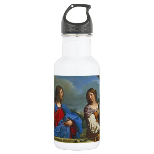 Jesus y la Samaritana en el pozo Water Bottle