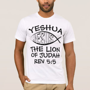 JESUS YESHUA LION OF JUDAH CHRISTIAN T-shirts
