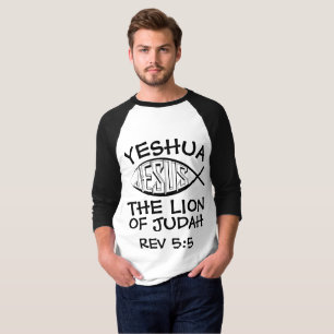 JESUS YESHUA LION OF JUDAH T-shirts