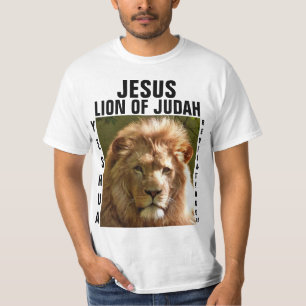 JESUS YESHUA LION OF JUDAH t-shirts tees