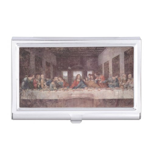 Jesus Yeshua The Last Supper Leonardo da Vinci Business Card Case