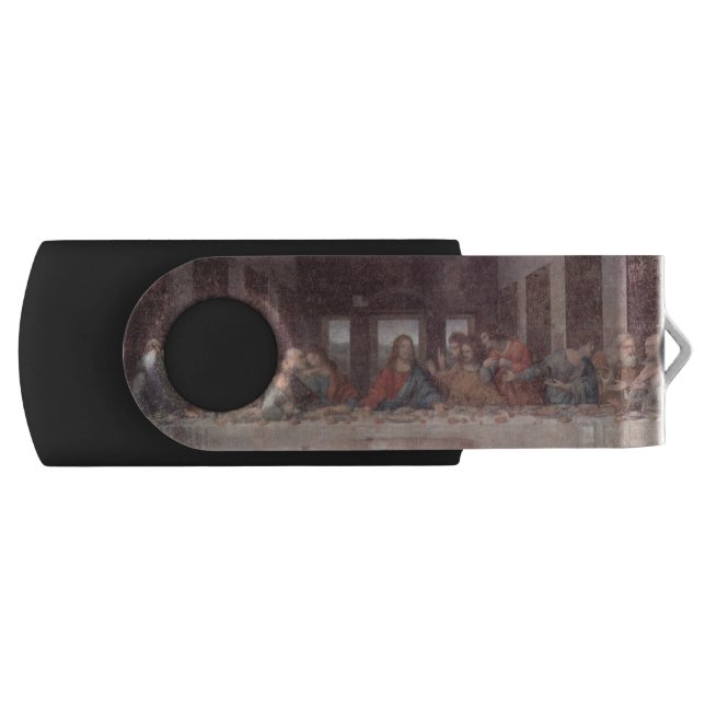 Jesus "Yeshua" The Last Supper, Leonardo da Vinci Flash Drive (Front)