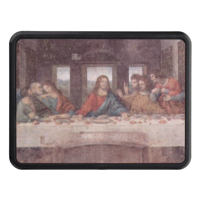 Jesus "Yeshua" The Last Supper, Leonardo da Vinci Hitch Cover (Front)