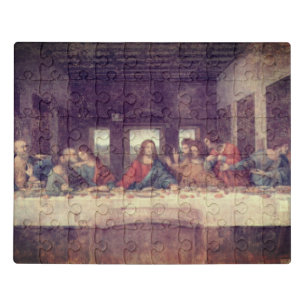 Jesus "Yeshua" The Last Supper, Leonardo da Vinci Jigsaw Puzzle