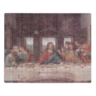 Jesus "Yeshua" The Last Supper, Leonardo da Vinci Jigsaw Puzzle
