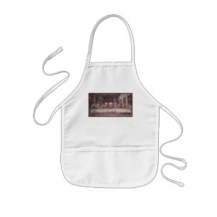 Jesus "Yeshua" The Last Supper, Leonardo da Vinci Kids' Apron