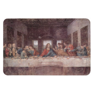Jesus "Yeshua" The Last Supper, Leonardo da Vinci Magnet