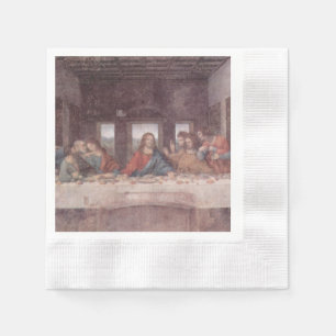 Jesus "Yeshua" The Last Supper, Leonardo da Vinci Napkins