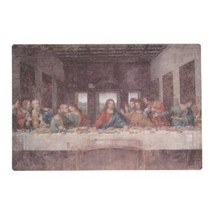 Jesus "Yeshua" The Last Supper, Leonardo da Vinci Placemat