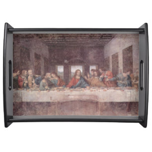 Jesus "Yeshua" The Last Supper, Leonardo da Vinci Serving Tray