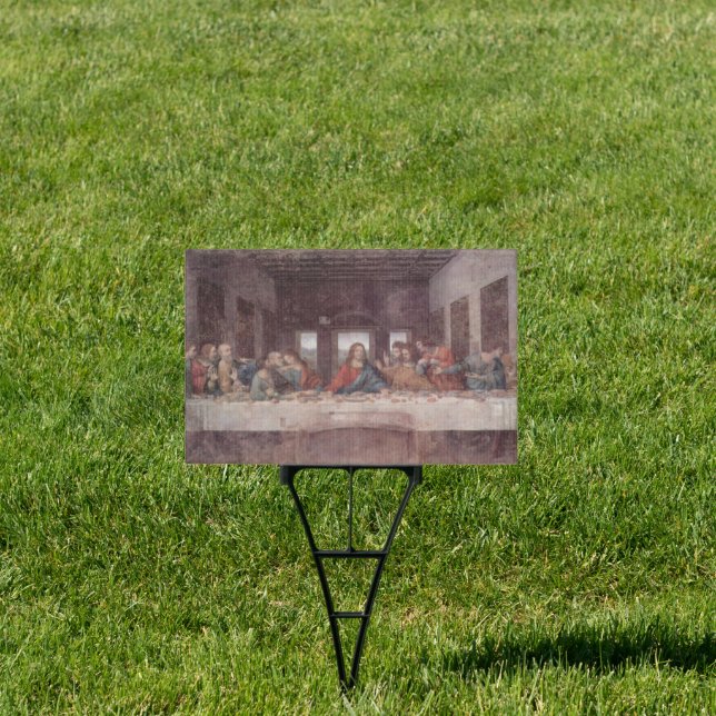 Jesus "Yeshua" The Last Supper, Leonardo da Vinci Sign (Insitu)