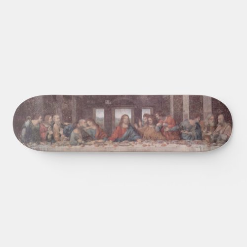 Jesus Yeshua The Last Supper Leonardo da Vinci Skateboard