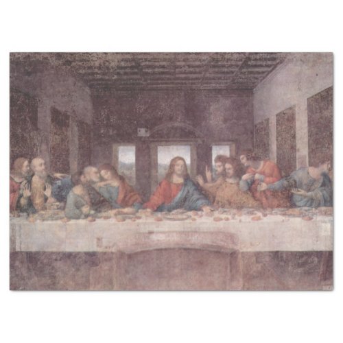 Jesus Yeshua The Last Supper Leonardo da Vinci Tissue Paper