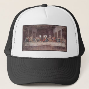 Jesus "Yeshua" The Last Supper, Leonardo da Vinci Trucker Hat