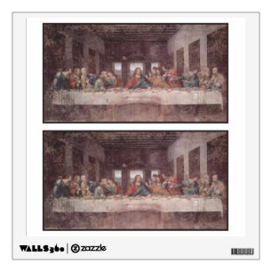 Jesus "Yeshua" The Last Supper, Leonardo da Vinci Wall Decal