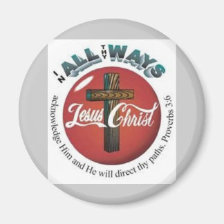JesusChrist Button Magnet