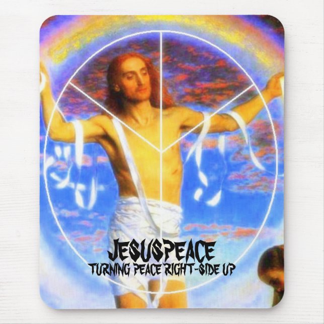 JESUSPEACE MOUSE PAD (Front)