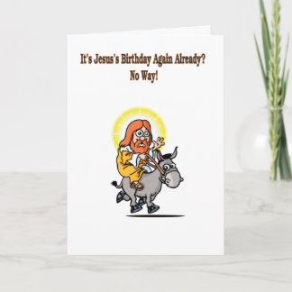 Jesus's Birthday Card