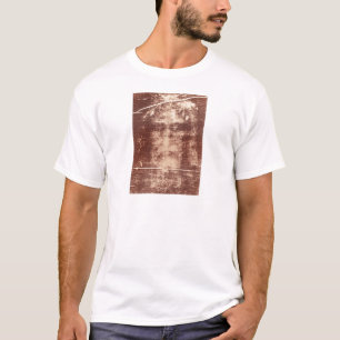 Jesus's Face Close up on the Shroud of Turin T-Shirt