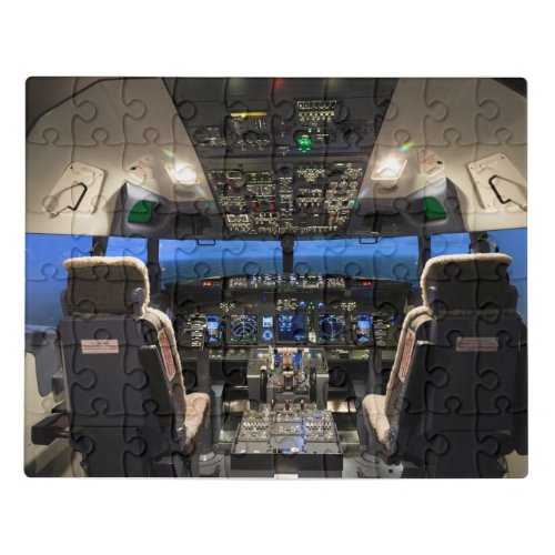 Jet aircraft cockpit  jigsaw puzzle