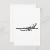 Jet Airplane (Front/Back)