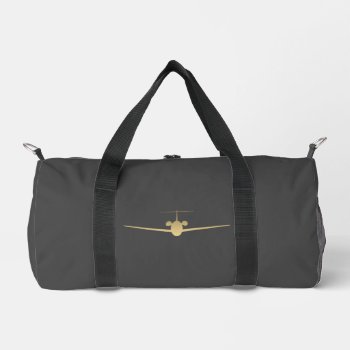 Jet Airplane Aviation Duffle Bag by istanbuldesign at Zazzle