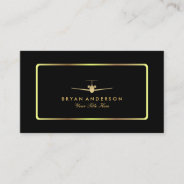Jet Airplane Business Card at Zazzle
