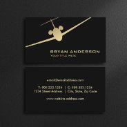 Jet Airplane Business Card at Zazzle