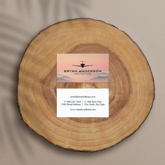 Jet Airplane Business Card (Creator Uploaded)