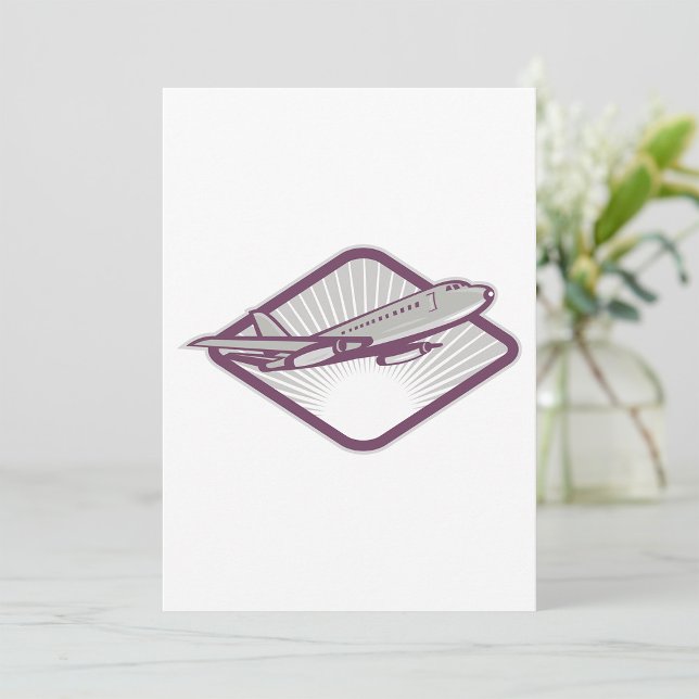 Jet Airplane Invitation (Creator Uploaded)