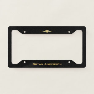 Jet-Airplane Licence Plate Frame