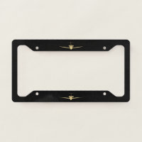 Jet-Airplane Licence Plate Frame