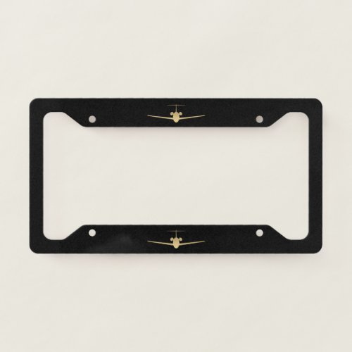 Jet_Airplane Licence Plate Frame