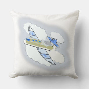 Jet Airplane Pillows