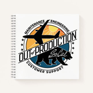 Jet & Bear Notebook