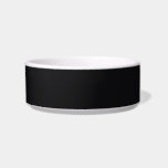 Jet Black Solid Color Bowl<br><div class="desc">Jet Black Solid Color</div>