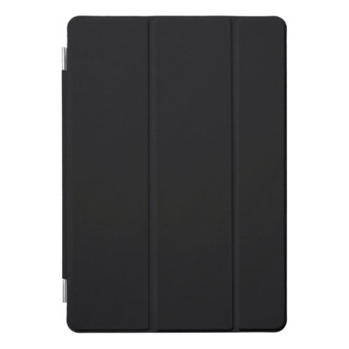 Jet Black Solid Color iPad Pro Cover
